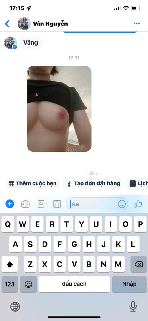 Tin nhắn phản hồi từ khách hàng 3